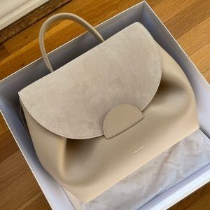 Polene Paris / numero uno bag / sand colored shoulder bag